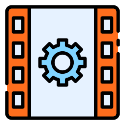 Video editing icon