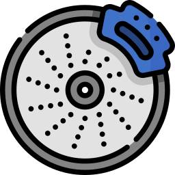 Brake disc icon