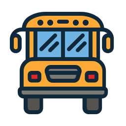 School bus icon