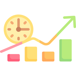 tempo para o mercado Ícone