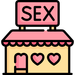 Sex shop icon