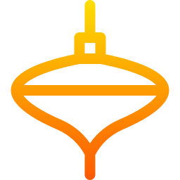 Spinning top icon