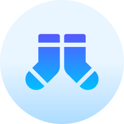 Baby socks icon