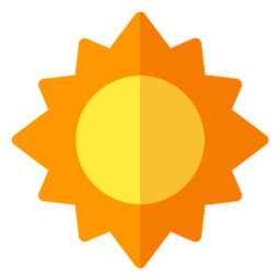 Sun icon