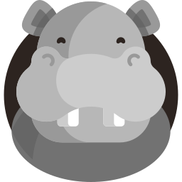 ippopotamo icona