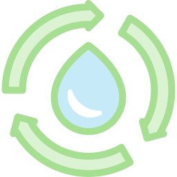 Water cycle icon