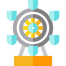 Ferris wheel icon