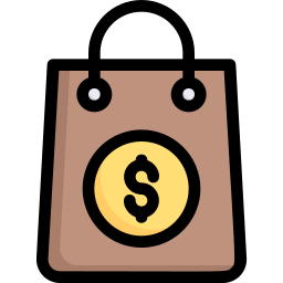 Shopping bag icon