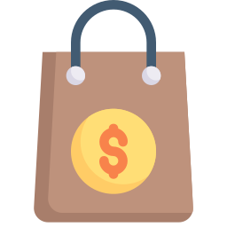 Shopping bag icon