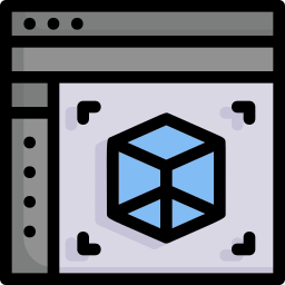 3D design icon