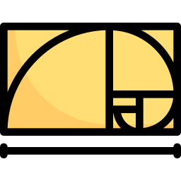 Golden ratio icon