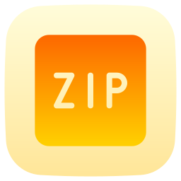 Zip file icon