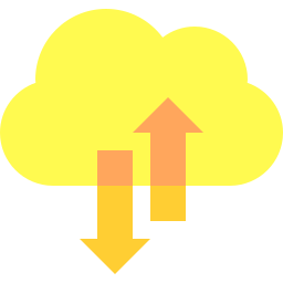 stockage en ligne Icône