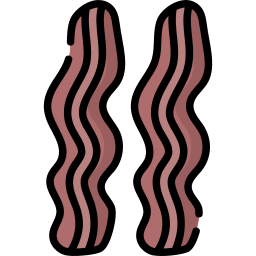 Bacon strip icon