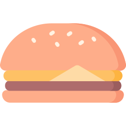 burger au fromage Icône