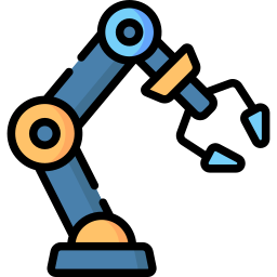 bras robotique Icône