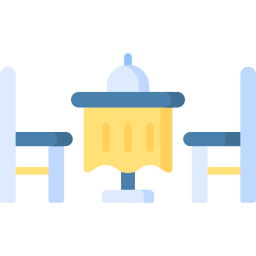 Dinner table icon