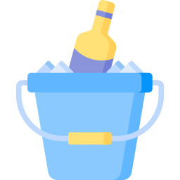 Ice bucket icon