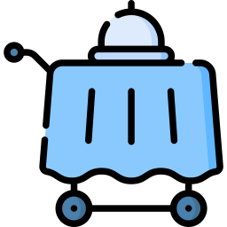 Food trolley icon