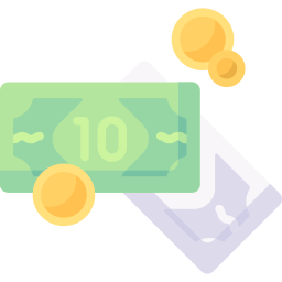 Cash payment icon