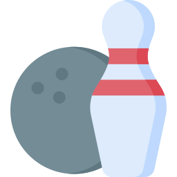 Bowling pins icon