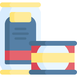 Canned food icon