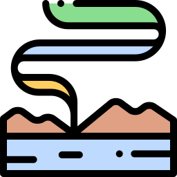 Northern lights icon