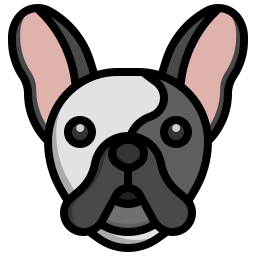 French bulldog icon