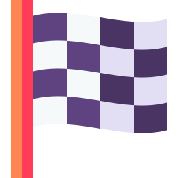 Checkered flag icon