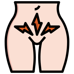 Menstrual pain icon