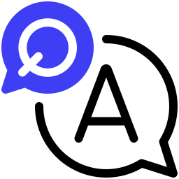 Question and answer icon