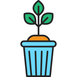 Potted plant icon