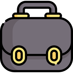 Attache case icon