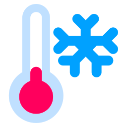 bassa temperatura icona