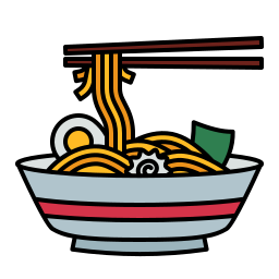 ramen Ícone