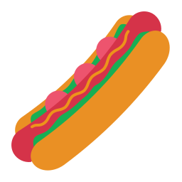 hotdog icoon