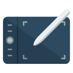 Pen tablet icon