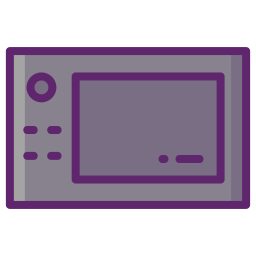 Drawing tablet icon