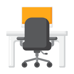 Office furniture icon