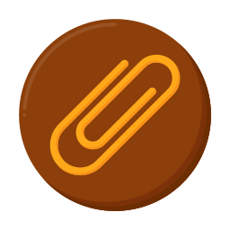 Paper clip icon