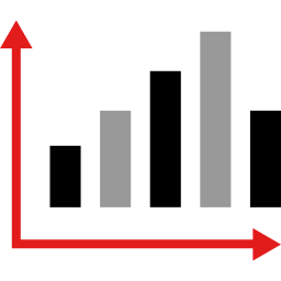 grafico a barre icona