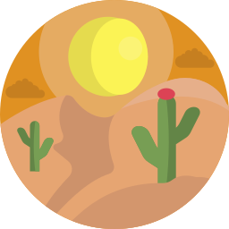 deserto Ícone