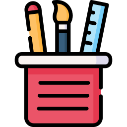 Pencil case icon