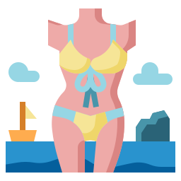 bikini ikona