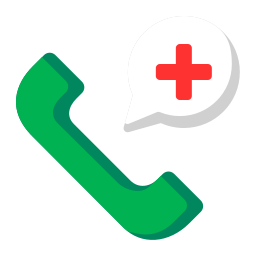 Hospital phone icon