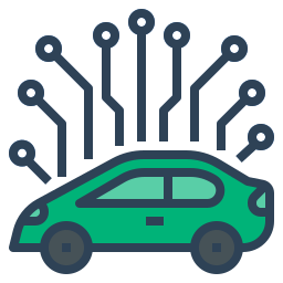 elektrisches fahrzeug icon