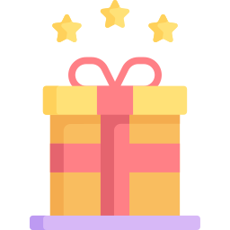 Gift box icon