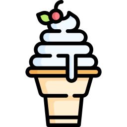 Ice cream cone icon