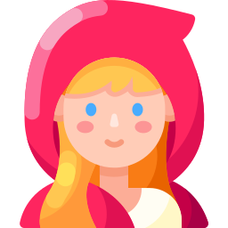 Little red riding hood icon