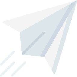 Paper plane icon